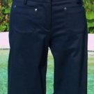 Cache $88 SILVER METAL STUD POCKET CROP CAPRI Pant NWT 0/2 XS STRETCH ANKLE VENT Cache $88 SILVER METAL STUD POCKET CROP CAPRI Pant NWT 0/2 XS STRETCH ANKLE VENT