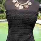 CACHE $168 WITH OR WITHOUT STRAPLESS LINED DRESS NWT TEXTURED BODYCON XS/S/M/L CACHE $168 WITH OR WITHOUT STRAPLESS LINED DRESS NWT TEXTURED BODYCON XS/S/M/L