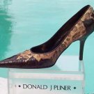 Donald Pliner $315 COUTURE GATOR LEATHER Pump Shoe NIB FRENCH LEOPARD TAPESTRY Donald Pliner $315 COUTURE GATOR LEATHER Pump Shoe NIB FRENCH LEOPARD TAPESTRY