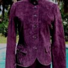 Cache $248 LEATHER SUEDE Jacket Top NWT 2/4/6/8/10/12 LINED BANDED COLLAR Cache $248 LEATHER SUEDE Jacket Top NWT 2/4/6/8/10/12 LINED BANDED COLLAR