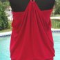 Cache $168 BEAD CHAIN Dress NWT LINED DRAPE NECK Event DROP WAIST S/M/L/XL