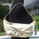 Cache $118 GOLD METALLIC LEATHER PURSE Top NWT MATCHES TOPS PANTS Cache $118 GOLD METALLIC LEATHER PURSE Top NWT MATCHES TOPS PANTS