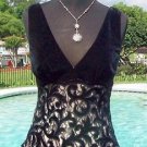 Cache $168 VELVET SHEER ILLUSION LACE Top NWT 6/8/10 S/M LINED BUSTIER EVENT Cache $168 VELVET SHEER ILLUSION LACE Top NWT 6/8/10 S/M LINED BUSTIER EVENT