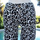 Cache $98 DENIM ANIMAL PRINT Jean Pant NWT CROP STRETCH 0/2/4/6/8/10/12 XS/S/M/L Cache $98 DENIM ANIMAL PRINT Jean Pant NWT CROP STRETCH 0/2/4/6/8/10/12 XS/S/M/L