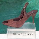 Donald Pliner $265 COUTURE PERFORATED SUEDE LEATHER Pump Shoe NIB PEEP-TOE Donald Pliner $265 COUTURE PERFORATED SUEDE LEATHER Pump Shoe NIB PEEP-TOE
