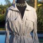 Cache FRONT ZIP $118 WINDBREAKER Jacket Top NWT S DRAW STRING WAIST & SLEEVE END