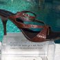 Donald Pliner $245 COUTURE KOGI GATOR LEATHER Shoe NIB T-STRAPPY SANDAL 11