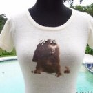 Cache $88 RHINESTONE CASHMERE BLEND PUPPY Top NWT STRETCH XS/S/M/L Cache $88 RHINESTONE CASHMERE BLEND PUPPY Top NWT STRETCH XS/S/M/L
