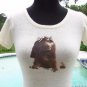 Cache $88 RHINESTONE CASHMERE BLEND PUPPY Top NWT STRETCH XS/S/M/L