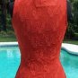 Cache $88 SHEER ILLUSION LACE BACK PEEK-A-BOO MESH FRONT CAMI Top NWT XS/S/M