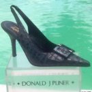 Donald Pliner $395 COUTURE DISTRESS METALLIC KOGI GATOR LEATHER Pump Shoe NIB Donald Pliner $395 COUTURE DISTRESS METALLIC KOGI GATOR LEATHER Pump Shoe NIB