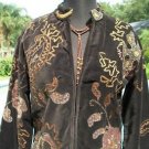 CHICO'S Chicos 1 $198 VELVET JACKET Top NEW S/M LINED ELABORATE EMBELLISHED CHICO'S Chicos 1 $198 VELVET JACKET Top NEW S/M LINED ELABORATE EMBELLISHED