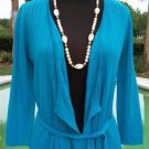 Cache $88 COVER-UP SHRUG WRAP~ + BELT Top NWT XS/S/M STRETCH~ PEEK-A-BOO Cache $88 COVER-UP SHRUG WRAP~ + BELT Top NWT XS/S/M STRETCH~ PEEK-A-BOO