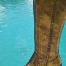 Donald Pliner $650 SIGNATURE WESTERN METALLIC SNAKE LEATHER BOOT Shoe NIB Donald Pliner $650 SIGNATURE WESTERN METALLIC SNAKE LEATHER BOOT Shoe NIB