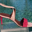 Donald Pliner $265 COUTURE STRAPPY CUT-OUTS SUEDE LEATHER Shoe NIB SLIDE Donald Pliner $265 COUTURE STRAPPY CUT-OUTS SUEDE LEATHER Shoe NIB SLIDE