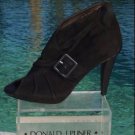 Donald Pliner $445 COUTURE SUEDE LEATHER Boot Shoe Pump NIB OPEN-TOE PLATFORM