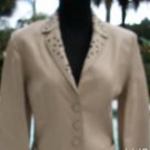 Donald Pliner $1250 TEXTURED LEATHER Jacket Coat NWT XS/S Lined Embelished Donald Pliner $1250 TEXTURED LEATHER Jacket Coat NWT XS/S Lined Embelished