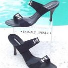 Donald Pliner $235 COUTURE MESH BRA HOOK SANDAL Shoe NIB 11 PATENT LEATHER Donald Pliner $235 COUTURE MESH BRA HOOK SANDAL Shoe NIB 11 PATENT LEATHER