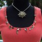 Cache $88 RIB KNIT CHARM EMBELLISHED STRETCH Top NWT XS/S/M/L HEARTS KEYS
