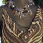 Cache $168 MULTI COLOR BEAD ENCRUSTED LINED Top NWT XS/S/M/L+ DRAPE NECK EVENT