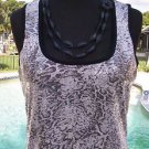 Cache $88 REPTILE SEQUIN ENCRUSTED CAMI Top NWT XS/S/M/L/XL LINED TEE SHIRT BACK