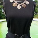 Cache $168 LBD DAY EVENT DRESS NWT LINED STRETCH 0/2/4 XS/S REMOVABLE SELF-BELT Cache $168 LBD DAY EVENT DRESS NWT LINED STRETCH 0/2/4 XS/S REMOVABLE SELF-BELT
