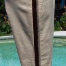 Cache $98 LINEN BLEND MULTI COLOR BEAD TRIM Crop Pant NWT 0/2/4/6/8 XS/S STRETCH Cache $98 LINEN BLEND MULTI COLOR BEAD TRIM Crop Pant NWT 0/2/4/6/8 XS/S STRETCH