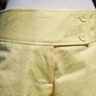 Cache TEXTURED SELF-BELT CROP CAPRI Pant NWT 0/2/4/6/8/10 XS/S/M STRETCH