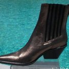 Donald Pliner $625 WESTERN COUTURE METALLIC PIG LEATHER BOOT Shoe NIB GORING