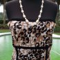 Cache $88 STRAPLESS CAMI TUBE TOP NWT XS/S/M/L/XL STRETCH ANIMAL PRINT