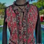 Cache $148 2-WAY DARING UN- ZIP 2 NAVEL Top Sweater NWT XS/S/M STRETCH EYELASH