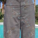 Cache $118 STRETCH WORK Crop DRESS Pant NWT 0/2/4/6/8 EMBROIDERY DRESS UP DOWN Cache $118 STRETCH WORK Crop DRESS Pant NWT 0/2/4/6/8 EMBROIDERY DRESS UP DOWN