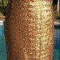 Cache $128 SEQUIN ENCRUSTED PENCIL Lined Skirt NWT M/L 10/12/14 EVENT WEDDING