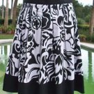 Cache $138 PLEATED METALLIC KISSED Skirt NWT 10/12/14 M/L SELF-BELT BLACK WHITE Cache $138 PLEATED METALLIC KISSED Skirt NWT 10/12/14 M/L SELF-BELT BLACK WHITE