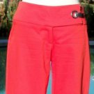 Cache $88 METAL BUCKLE SELF-BELT CROP CAPRI Pant NWT 0/2/4 XS/S Stretch Cache $88 METAL BUCKLE SELF-BELT CROP CAPRI Pant NWT 0/2/4 XS/S Stretch