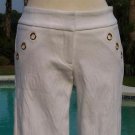 Cache $98 TEXTURED CROP CAPRI GROMMIT POCKET Pant NWT 0/2/4/10/12 XS/S/L Cache $98 TEXTURED CROP CAPRI GROMMIT POCKET Pant NWT 0/2/4/10/12 XS/S/L