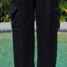 Cache $118 SILK ELASTIC WAIST & CUFFS TIE @ ANKLE CARGO Pant NWT 2/4/6 XS/S Cache $118 SILK ELASTIC WAIST & CUFFS TIE @ ANKLE CARGO Pant NWT 2/4/6 XS/S