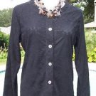 CHICO'S Chicos ADDITIONS 1 / 2 $59 Jacket Top NWT S/M/L INDULGE MESH KNIT OUTER CHICO'S Chicos ADDITIONS 1 / 2 $59 Jacket Top NWT S/M/L INDULGE MESH KNIT OUTER
