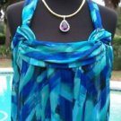 Cache $118 RUCHED LOVE-KNOT HALTER Top NWT XS/S/M TIE AT NECK LINED SIDE ZIPPER