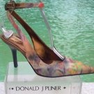 Donald Pliner $400 COUTURE LEATHER Shoe Pump NIB 6.5 EXOTIC HAND PAINTED Donald Pliner $400 COUTURE LEATHER Shoe Pump NIB 6.5 EXOTIC HAND PAINTED