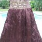 Cache $138 HAND SEWN SEQUINS CRINKLE LINED Skirt NWT Event Day Party