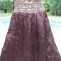 Cache $138 HAND SEWN SEQUINS CRINKLE LINED Skirt NWT Event Day Party