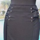Cache $138 SELPATO PENCIL Skirt NWT 0/2/8/10/12/14 Grommet Lace-up LINED XS/M/L Cache $138 SELPATO PENCIL Skirt NWT 0/2/8/10/12/14 Grommet Lace-up LINED XS/M/L