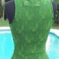 Cache $88 SHEER ILLUSION LACE BACK PEEK-A-BOO MESH FRONT CAMI Top NWT XS/S