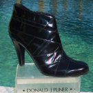 Donald Pliner $395 COUTURE CRISS CROSS POLISHED CALF LEATHER Boot Shoe NIB Donald Pliner $395 COUTURE CRISS CROSS POLISHED CALF LEATHER Boot Shoe NIB