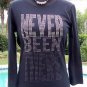 Cache $$$ RHINESTONE NEVER BEEN THERE TEE Top NWT XS/S/M/L/XL STRETCH THINKER