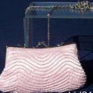 Cache $58 HIDDEN CHAIN STRAP SATIN BEAD PURSE Top NWT METAL FRAME EVENT WEDDING Cache $58 HIDDEN CHAIN STRAP SATIN BEAD PURSE Top NWT METAL FRAME EVENT WEDDING