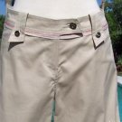 Cache $88 SELF-BELT WALKING BERMUDA CITY Short Pant NWT 4/6/8/10/12 STRETCH Cache $88 SELF-BELT WALKING BERMUDA CITY Short Pant NWT 4/6/8/10/12 STRETCH