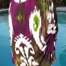 Cache STRETCH LINED DRAW STRING PEEK-A-BOO A Little or Alot Skirt NWT XS/S/M/L