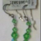 Cache Earring $21 RHINESTONE FACETED GREEN GEMSTONE CRYSTALS NWT DANGLE EVENT Cache Earring $21 RHINESTONE FACETED GREEN GEMSTONE CRYSTALS NWT DANGLE EVENT